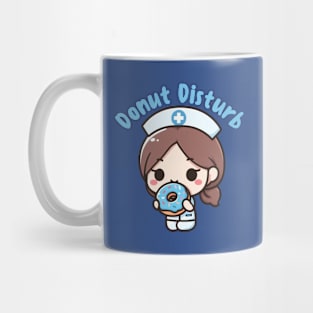 Donut Nurse Funny Mug